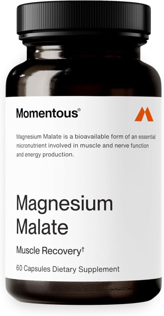 Momentous Magnesium Malate supplement for female athletes